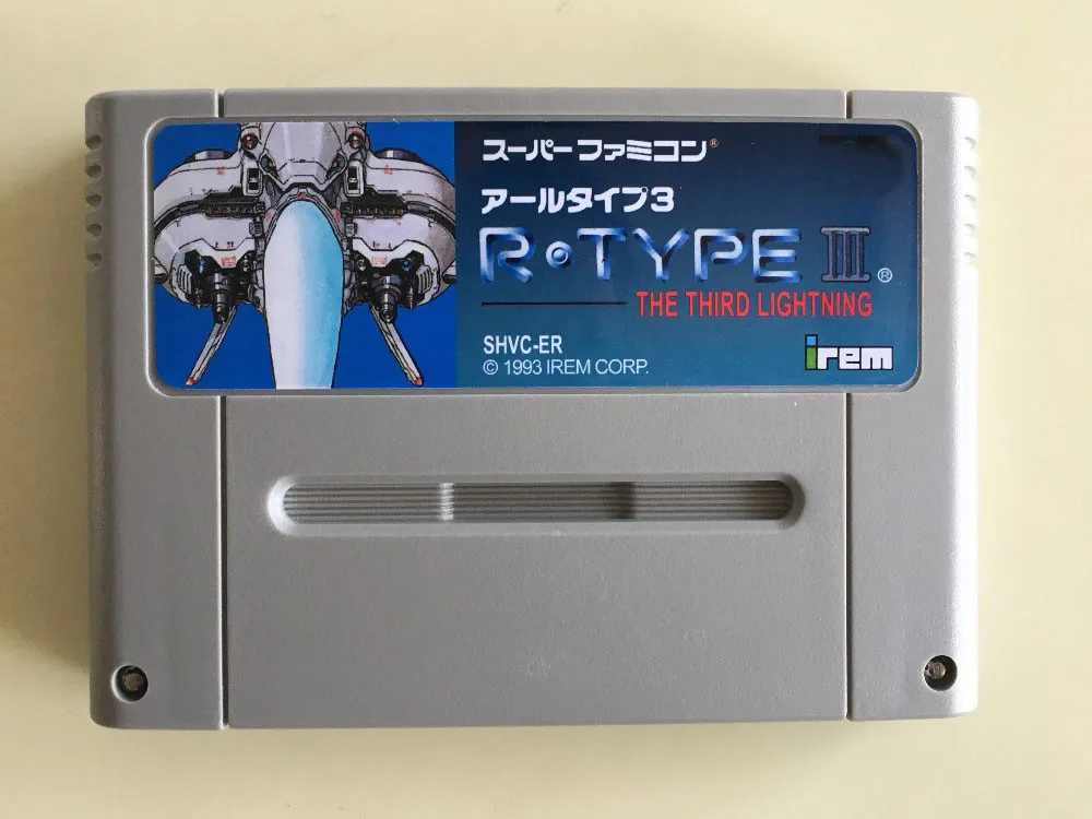 game cards : R-Type III 3 ( Japanese NTSC Version!! ) game cards thunder spirits japanese ntsc version