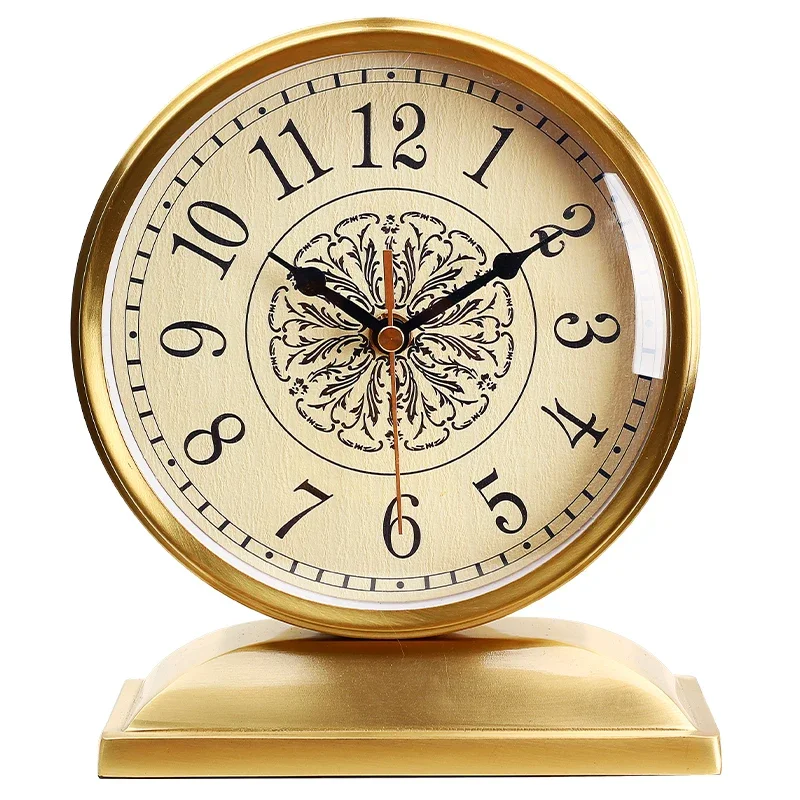 

YY Nordic Light Luxury European Living Room Clock Creative Personalized Decoration Clock