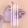 50 Pieces Diameter 22mm Test Tubes with Cork Stopper Glass Bottles Terrarium Glass Jars Vials DIY Wedding Crafts Favors 1