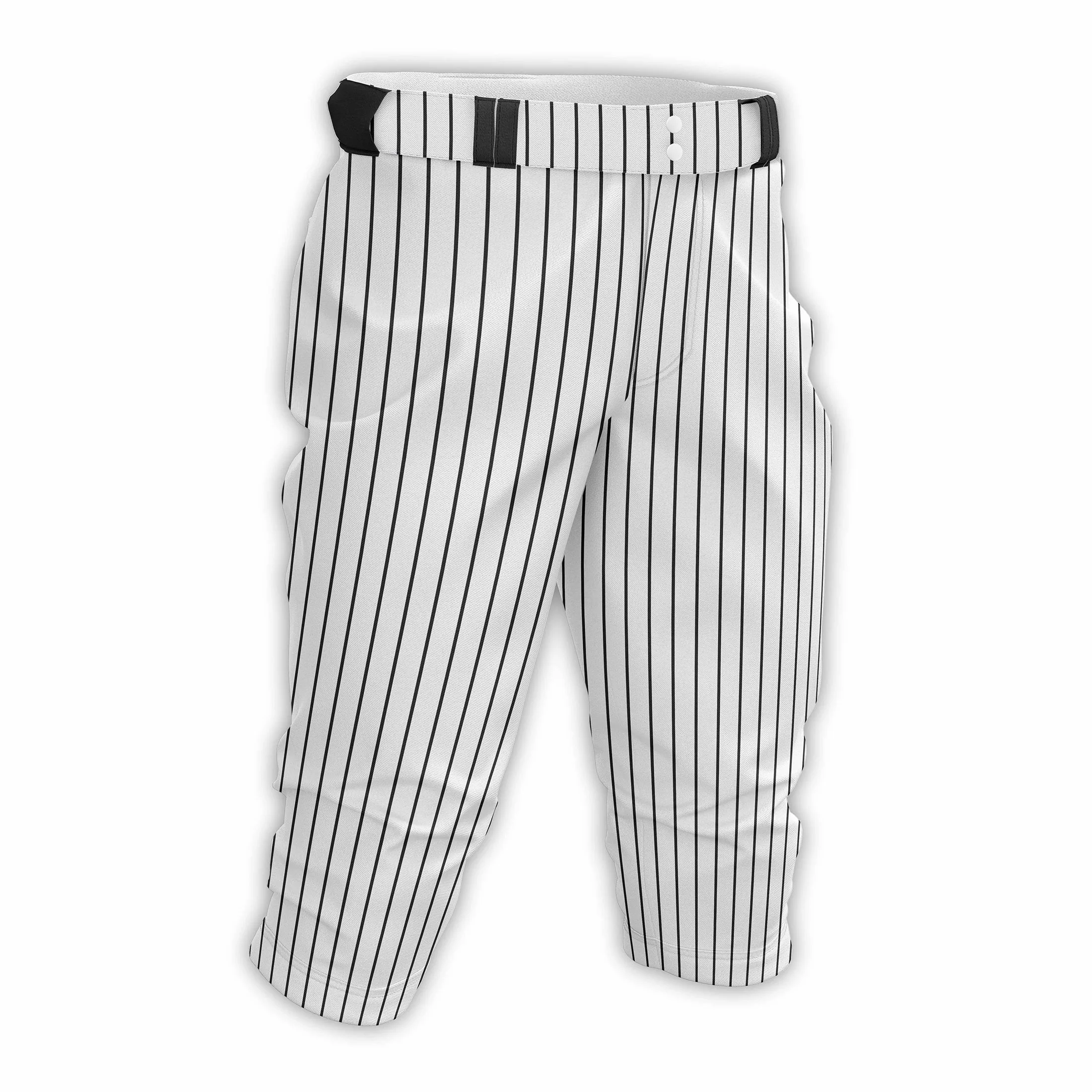 Comfortable And Stylish Baseball Shorts With Moisture-wicking Fabric Middle Pants