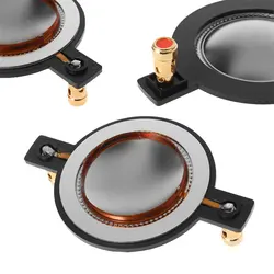 Professional Speaker Titanium Film 44.5mm Cores Trebles Voice Coils Reel Tweeter Speakers Parts Replacement High Pitch Diaphragm