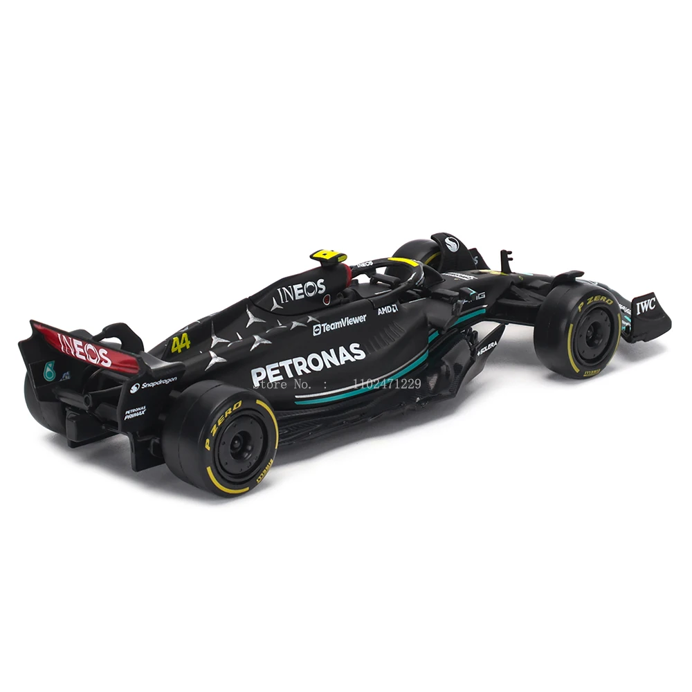Bburago 1:43 Nieuw 2023 Mercedes-Amg Team W14 44 # Hamilton 63 # Russell Formule Één Legering Super Speelgoed Die Gegoten Automodel