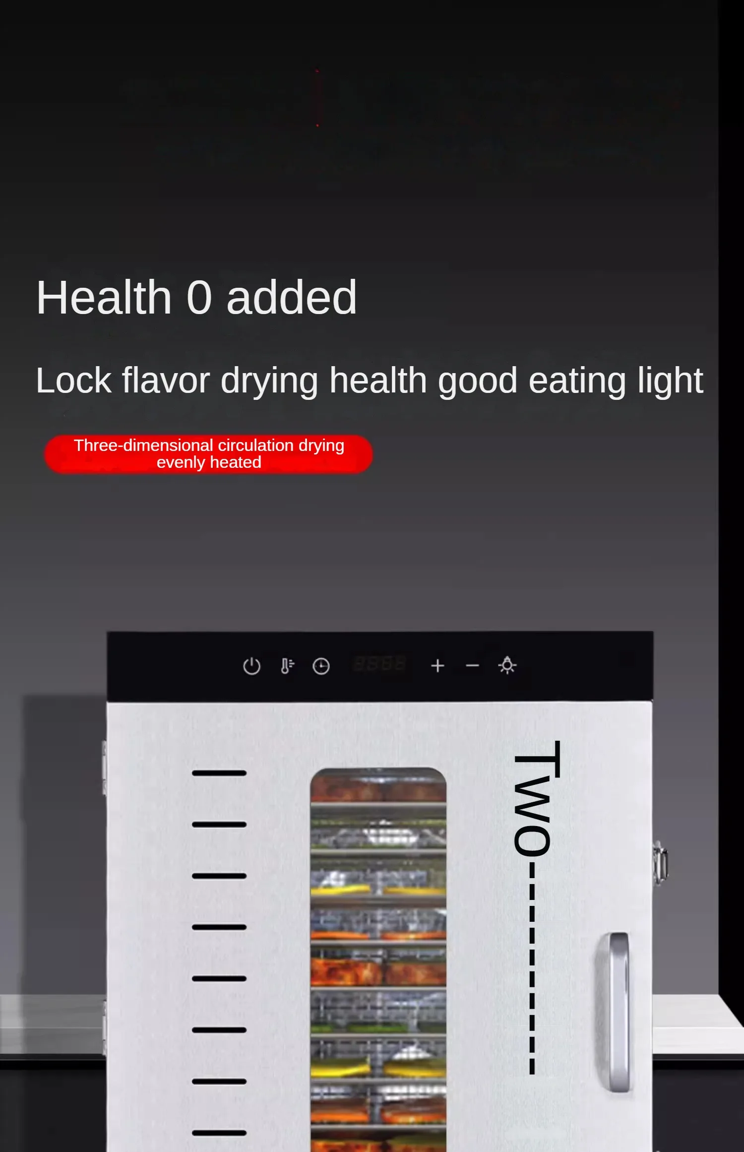 Description Picture 3 of itemFruit Dryer Food Household Commercial Tea Air Dryer Vegetable Fruit Snack Fruit Drying Machine Dehydrator Food Home Appliance