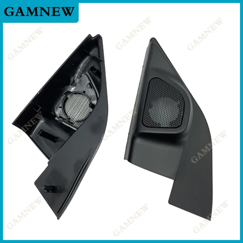 Car Tweeter 2PCS For Nissan Almera/Sunny 2010-Door Angle Gum Speaker Cover Boxes Mounts