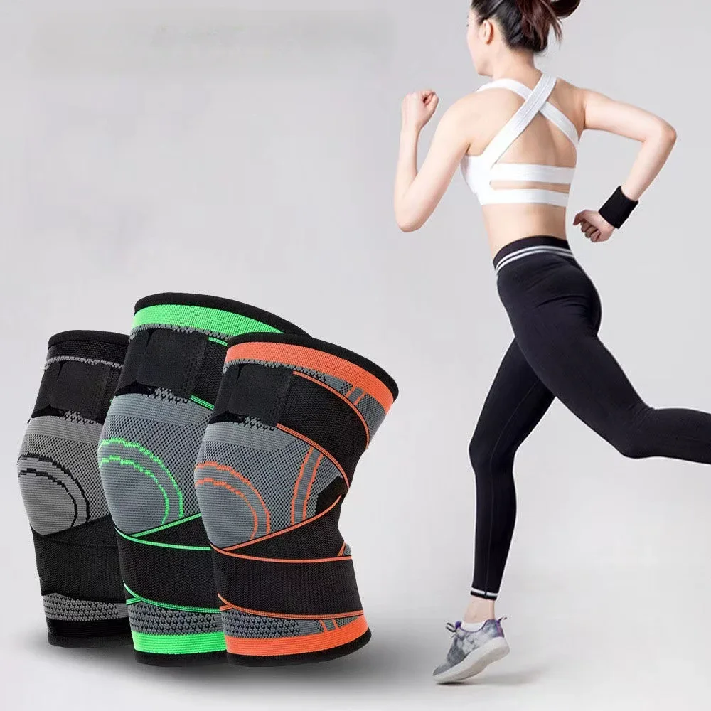 통증 운동 요법 테이프 스포츠 무릎 패드, 반월상 연골 및 인대 지지대 관절, 스포츠 안전 피트니스 바디 