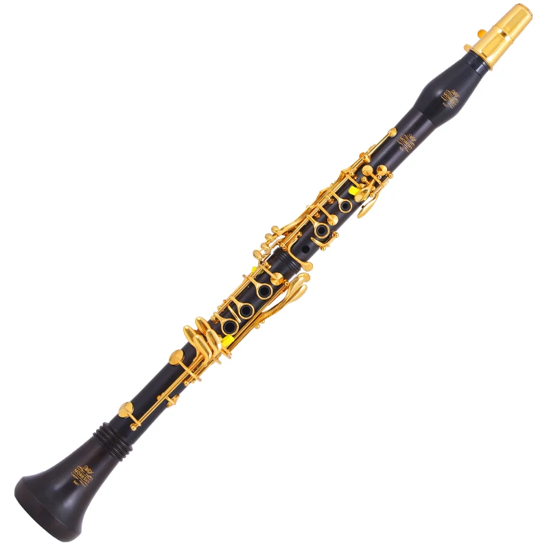 MORESKY Clarinet bB Clarinet Wood ebony clarinet Tube 17 Keys Grenadilla Sib Klarnet M61