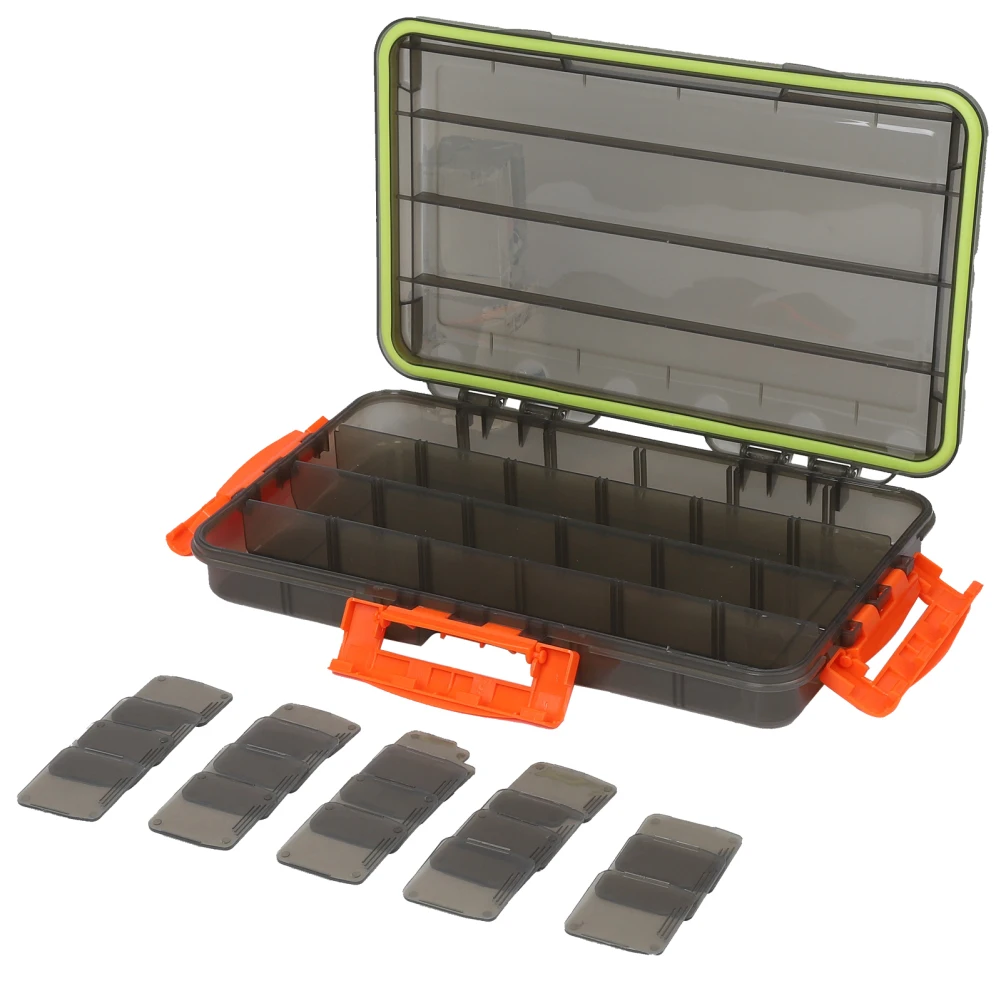 

Водонепроницаемый ящик для рыболовных снастей, ящик для хранения рыболовных принадлежностей, коробка для хранения рыболовных крючков, приманок, наживок, для ловли карпа, Товары для рыбалки