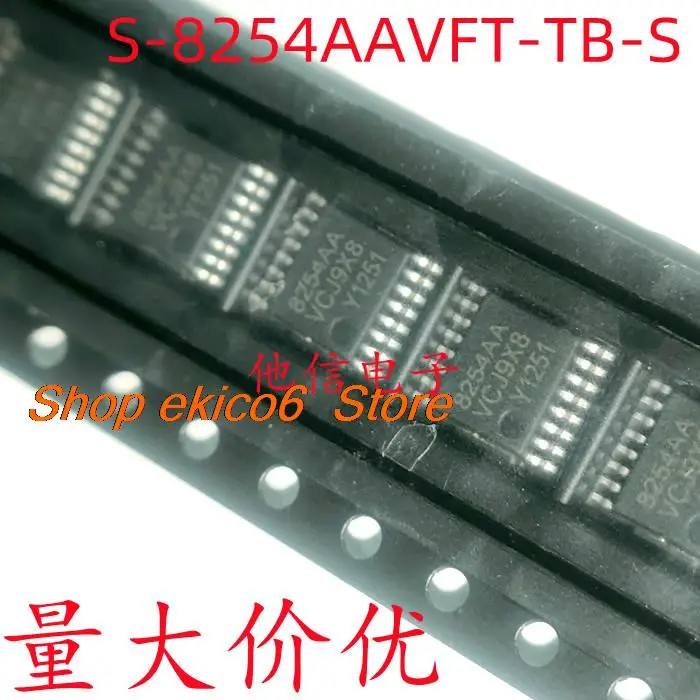 

10pieces Original stock 8254AA S-8254AAVFT-TB TSSOP-16