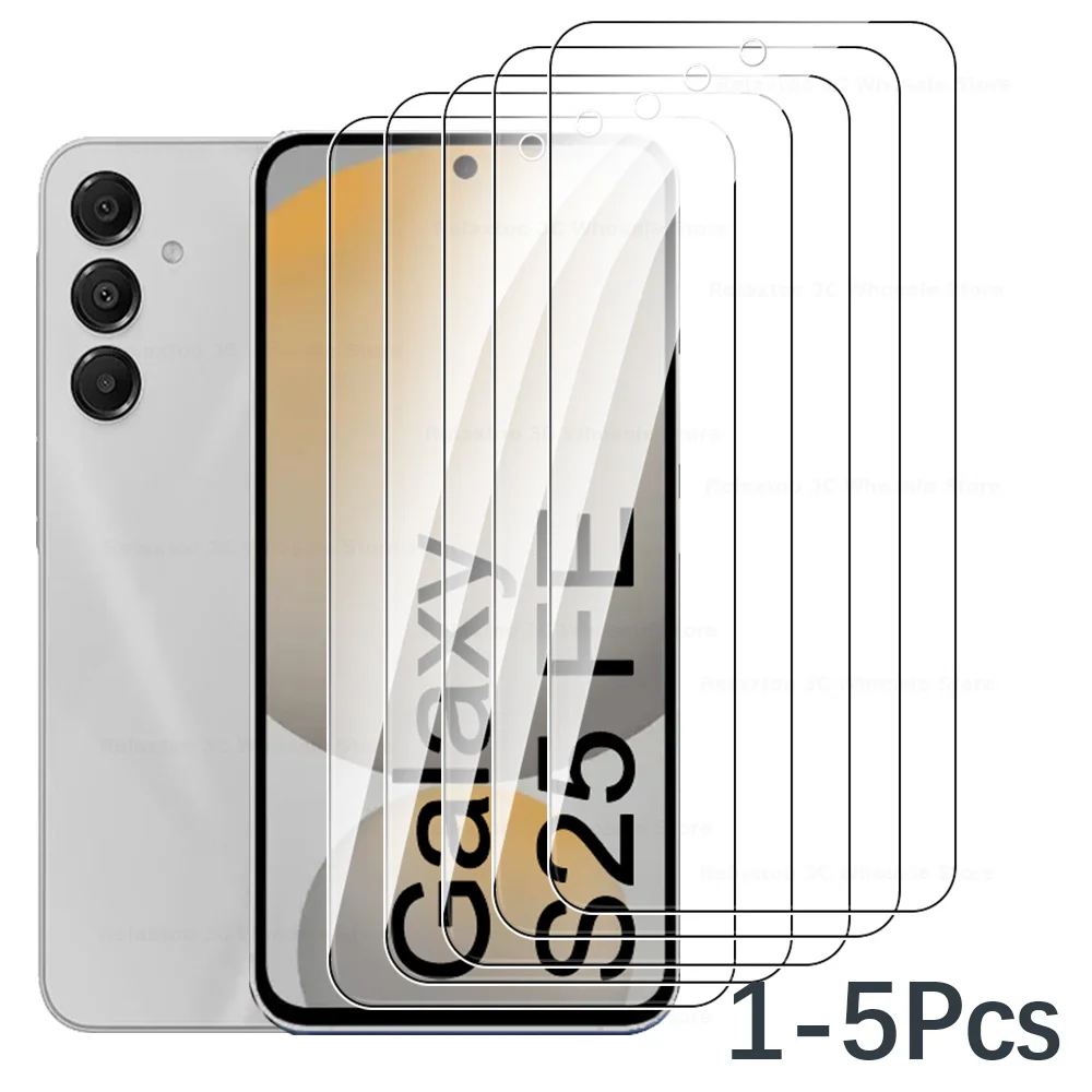 Premium 9H Tempered Glass Screen Protector, 1-5 Pack, 6.7 inch, 2025 Model