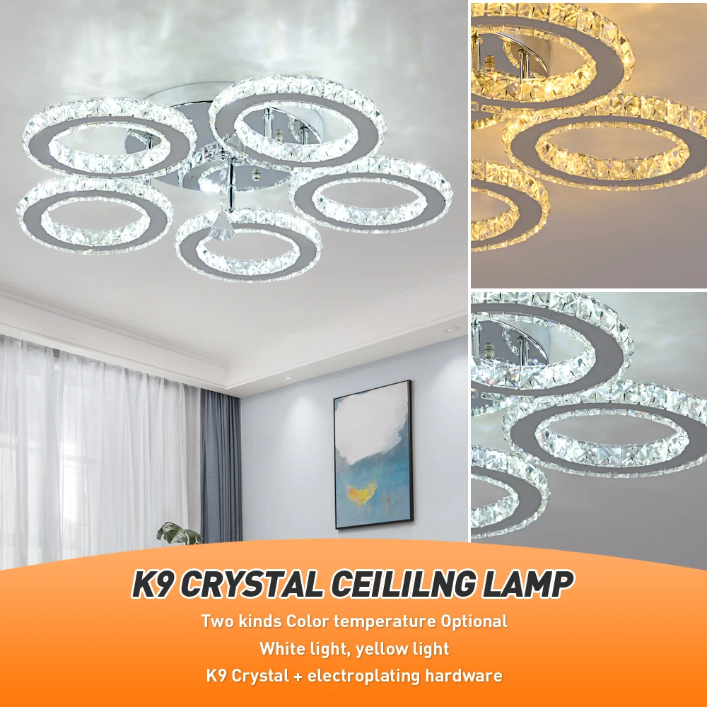 Luxury Crystal LED Chandelier 6