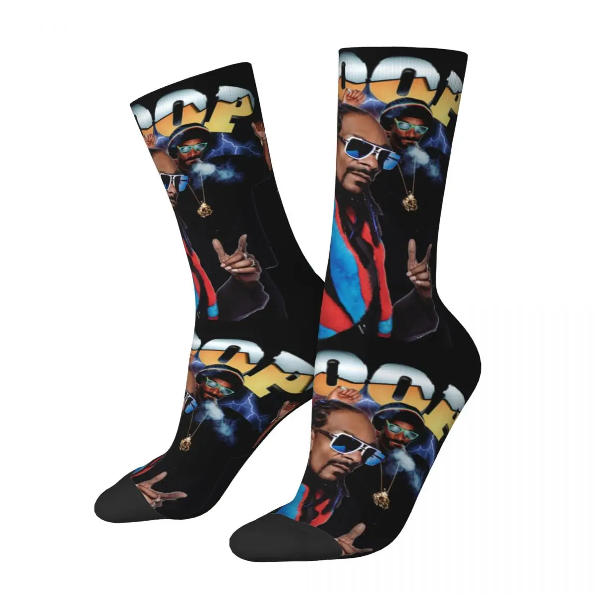 

Спортивные короткие носки Snoop Dogg в стиле ретро
