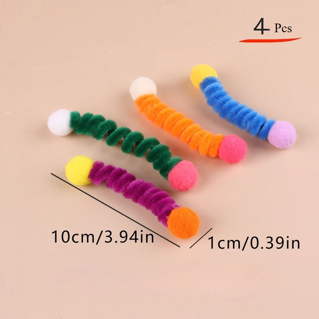 Two End Woolen Strips Kitten Playing Pet Accessories Cat Toys Interactive Pet Products 4