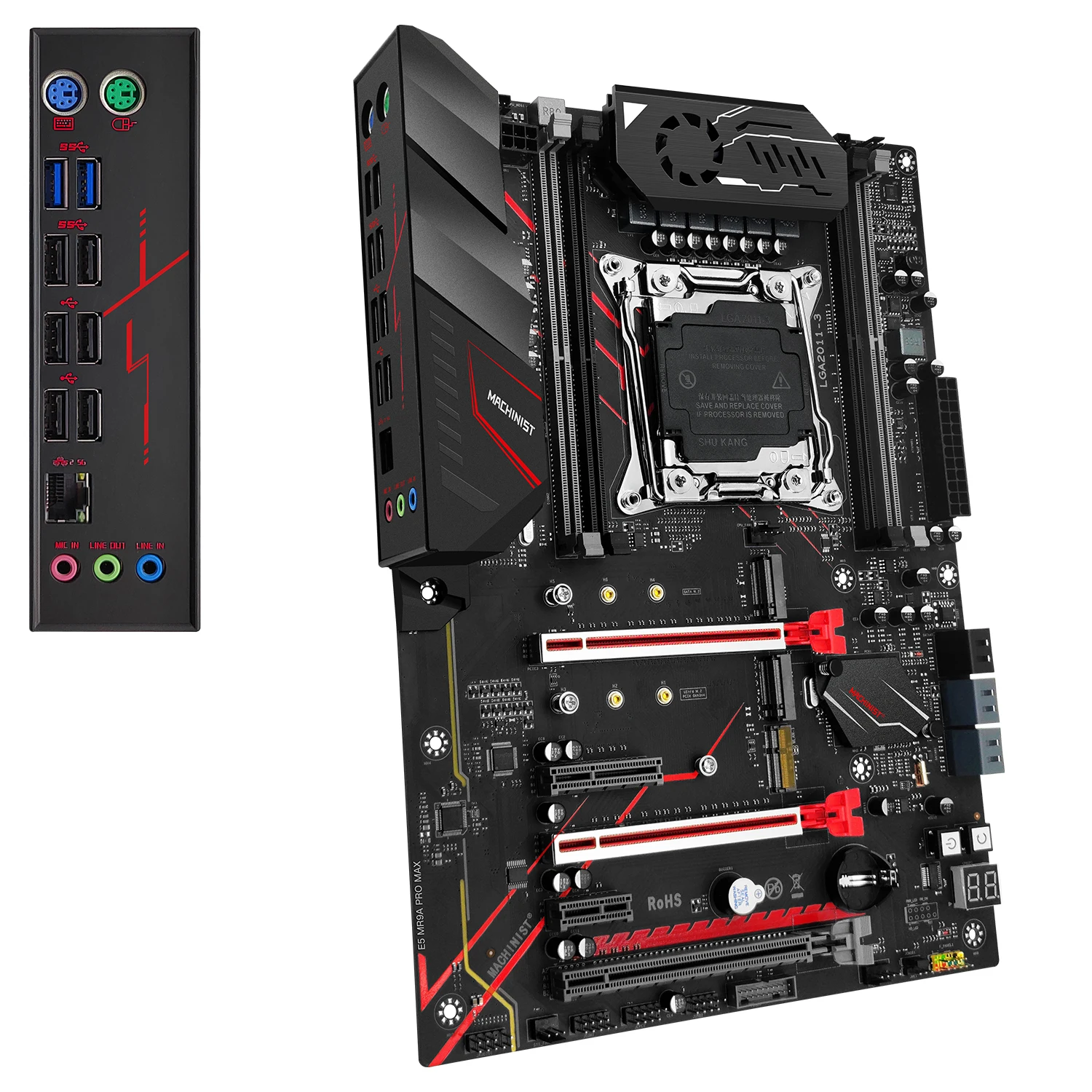MACHINIST MR9A PRO MAX X99 Placa Mãe LGA 2011-3 Intel Xeon
