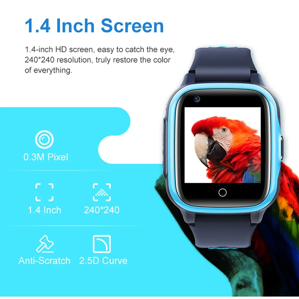  Ʈ ġ  HD  ȭ ī޶, SOS  GPS LBS AGPS ġ,   Ʈġ, D31, 1.4 ġ, 700Mah, 4G