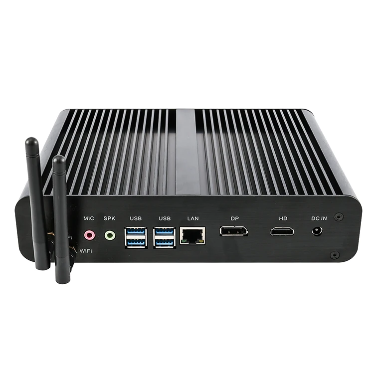 Experience Effortless Performance: Fanless Windows 11 Mini PC with Core i7 1165G7, 10710U, 10510U, 8565U, Dual DDR4, M.2 NVMe, 4K HD DP, WIFI - Ideal for Office and Business Desktop Computing. Description Image.This Product Can Be Found With The Tag Names Barebone Mini PC, Computer Office, Mini