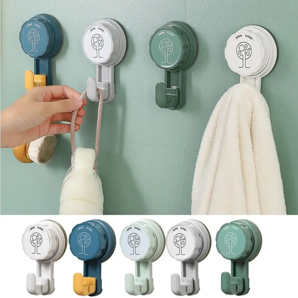 

Регулируемые настенные крючки на вакуумной присоске для спальни кухни ванной комнаты, крючки для хранения, домашние дверные вешалки, органайзер без отверстий