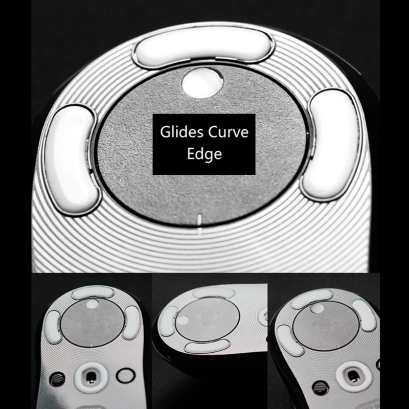 2 Sets/pack Tiger Gaming Mouse Feet Mouse Skate for Logitech G403 G603 G703 Gaming White Glides E mouse skates