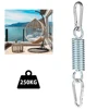 Hanging Chair Spring Heavy Duty Hammock Springs Chair Suspension Tension Hangers Outdoor Hammock Torsion Suspen Hook Spring