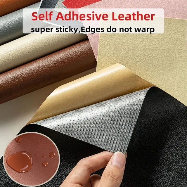 Self Adhesive Leather Repair Kit Patch For Sofa Car Stickers