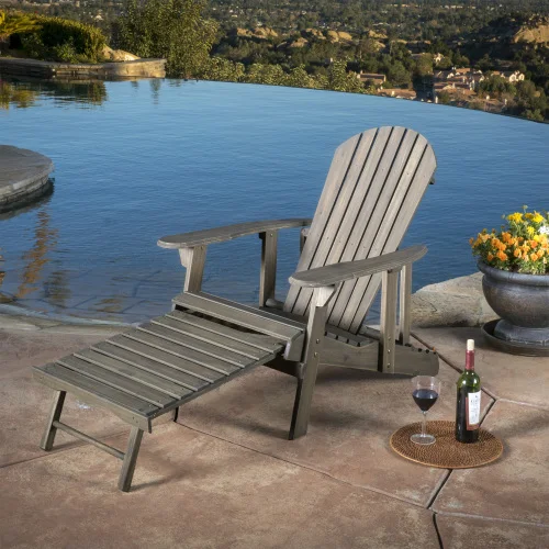 Wooden Outdoor Sunbathing Chair 6