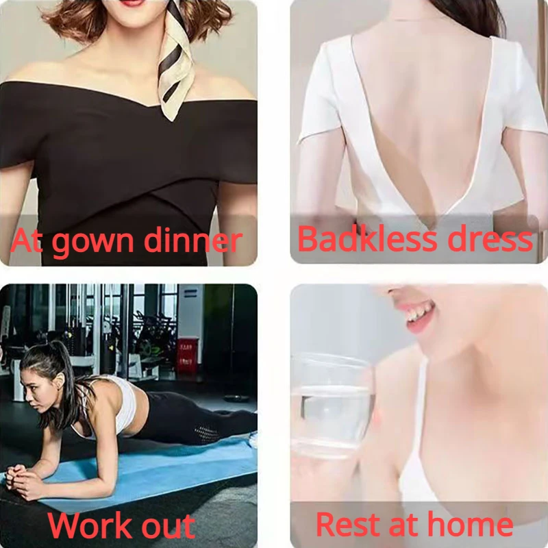 Transparent Double-Sided Waterproof Body Tape - 5 Meters, Anti-Reflective Skin Adhesive