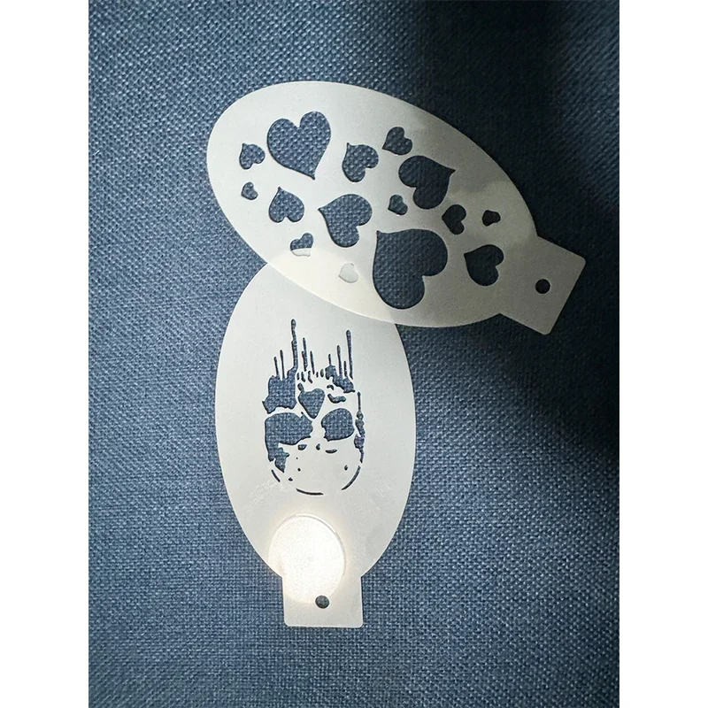Tattoo Stencils 2025 Halloween Christmas Birthday Party DIY Makeup Temporary Reusable Face Art Body Painting Plastic