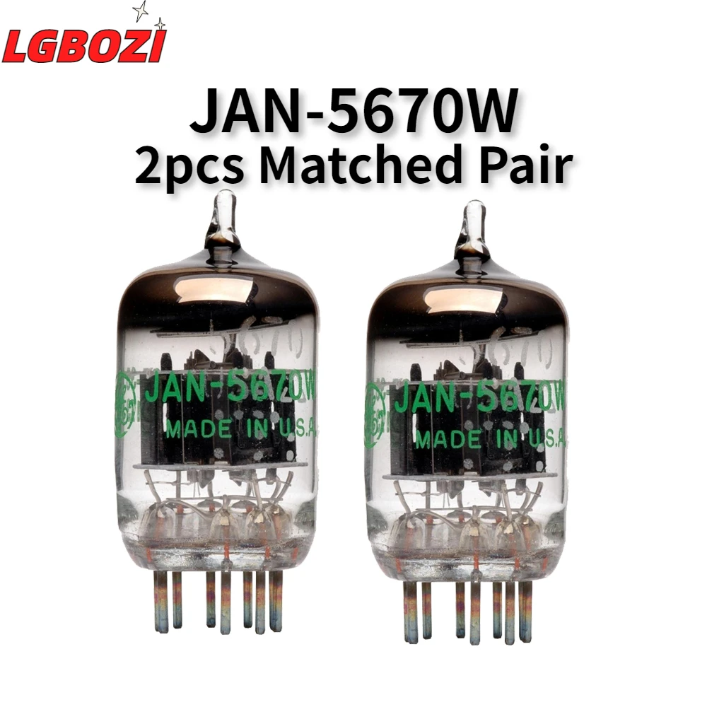GE 5670 Electronic Vacuum Tube Replacement 6N3 396A 2C51 6H3 Electronic Tube Amplifier HIFI Audio Amplifier Kit DIY Match Quad 2