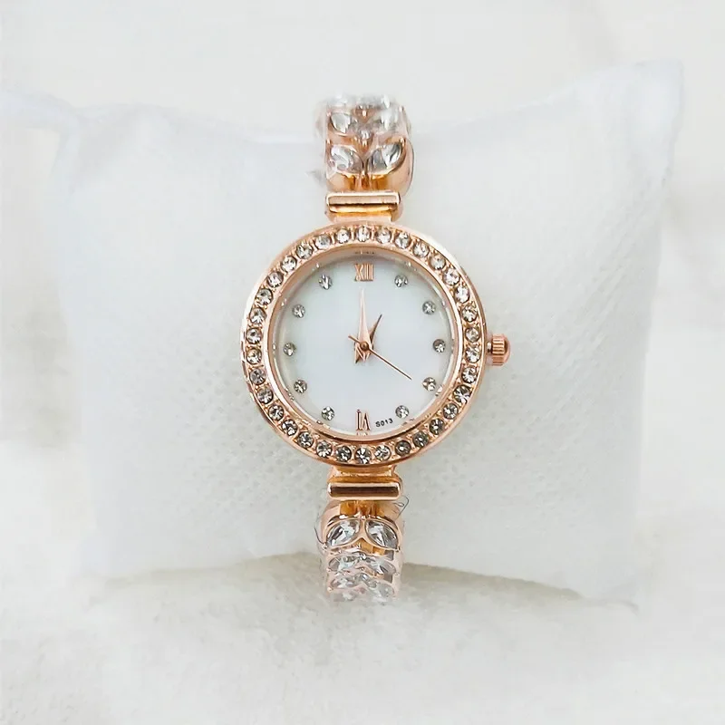 

Fashion Watch Women Luxury Wheat-ear Bracelet Watches Diamond-studded Women's Quartz Watches Часы Женские Наручные Relogio Часы