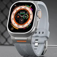 Bracelet de sport pour hommes adapté pour Apple Watch S11 10 46mm Ultra 3 49mm 45 44 40 38mm bracelet en silicone adapté pour iWatch 987SE6453 2