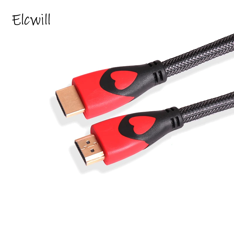 

1,5 м/3 м/5 м HDMI-совместимый кабель 4k 3D HD 4K 1080P видеокабель для проектора PS3 компьютера