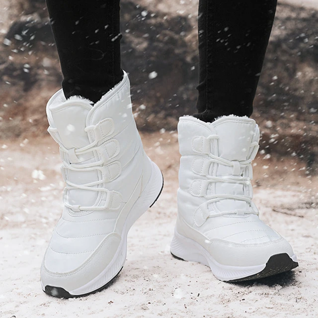 2023 Sheepskin Wool Comprehensive Anti-skid Snow Boots Women's Boots Warm  Winter Thickened Women's Shoes Chelsea Boots - AliExpress