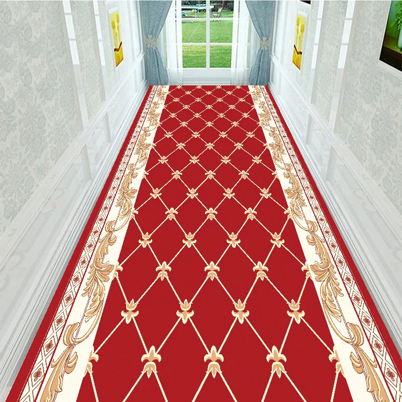 Floor Mat Corridor Carpet Long Hallway Area Rug Geometric Living Room Kitchen Aisle Room Decoration