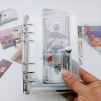 A6 Binder 20sheet Kpop Photocard Collect Book Photo Card Organizer Money Saving Challenge Binder Multi Function Album Collection 1