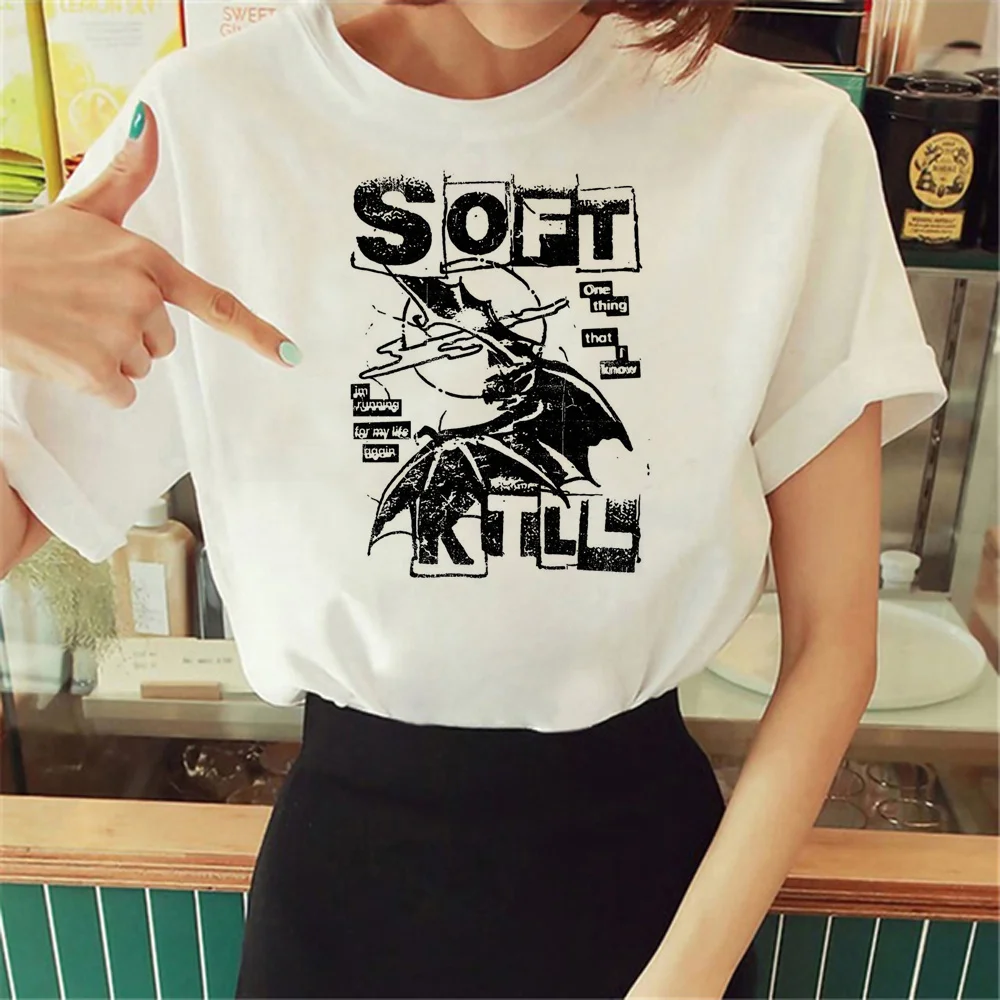 

y2k print tshirt women designer tshirt girl streetwear clothing