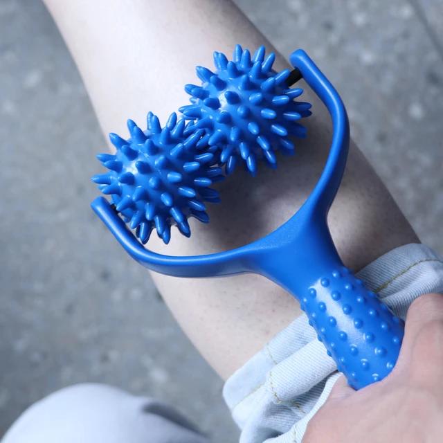핸드헬드 트리거 포인트 침술 마사지 롤러: 편안함과 통증 없는 삶을 위한 필수품