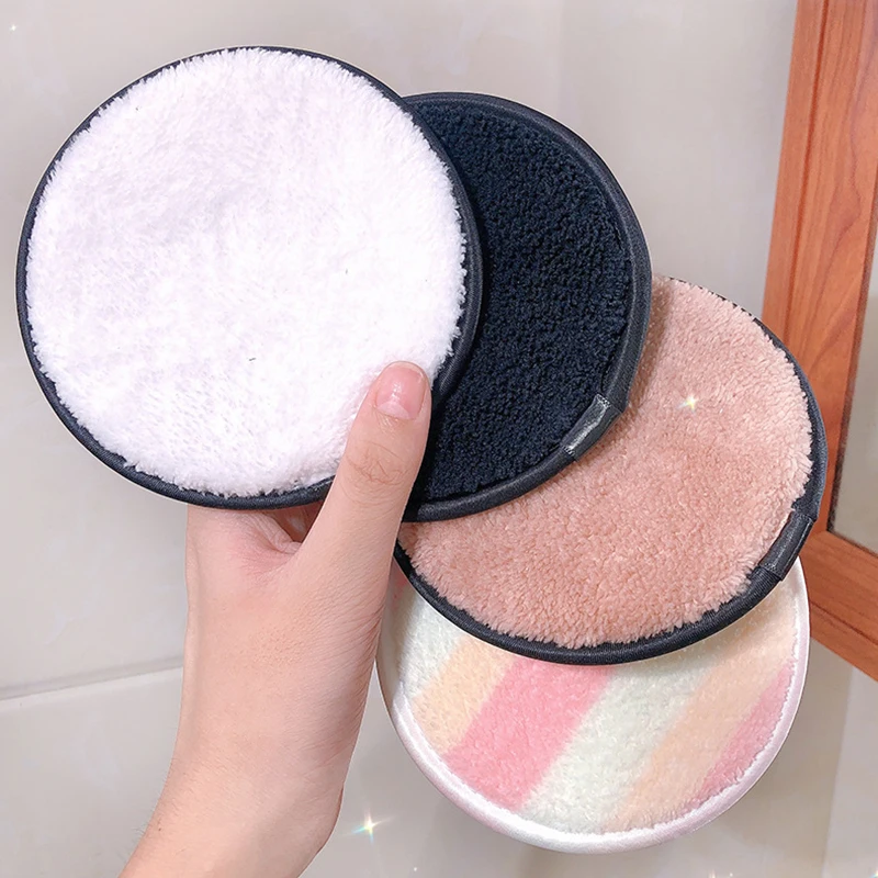 4 effects Reusable Cotton Makeup Remover Pads Washable Face Clean