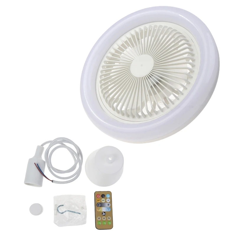 

20CC Lighting Remote Control Ceiling Fan LED E27 Dimmable Light Lamp for Kitchen Home