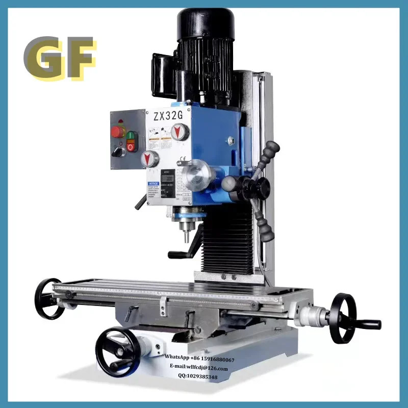 ZX32G High Precision Column Vertical Drilling Machine Bench Table