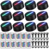 2/4/6/8/10/12 Pcs LED Lamp Base Table 3D Night Light Base With Remote Control And USB Cable 16 Colors Light Stand Wholesale 1
