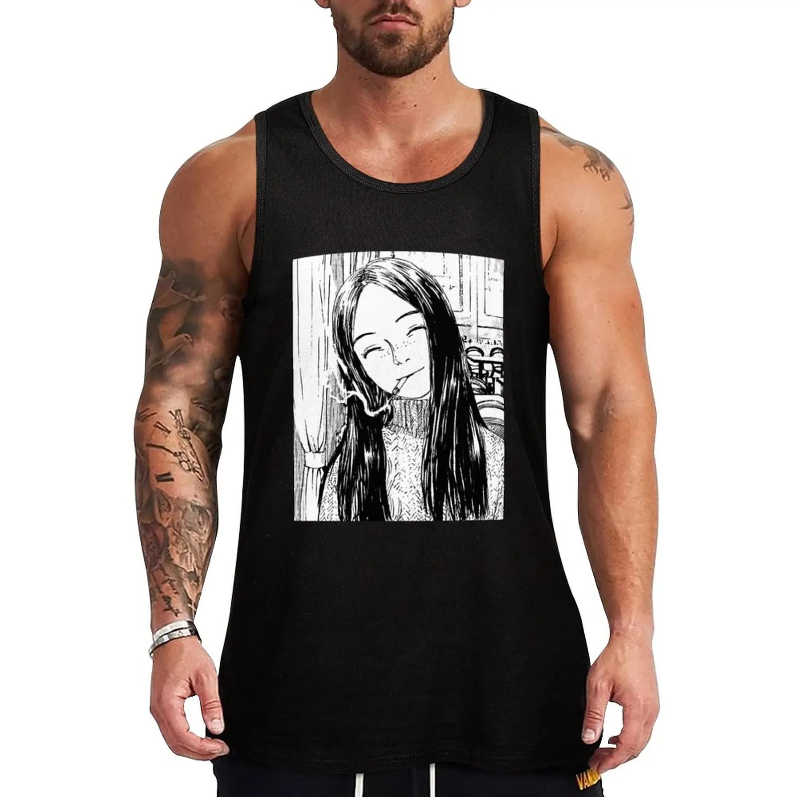 

New emanon Tank Top gym clothing men gym wear men tops