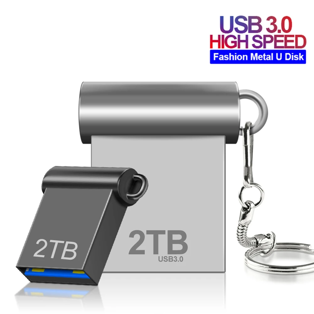 

New 2024 Pen Drive 2TB High Speed Usb 3.0 Pendrive 1TB Silver Cle Usb Flash Drives 512GB Memoria Usb TYPE C Stick Free Shipping