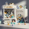 Children Mini Claw Crane Machine Toys Automatic Coin Operated Play Game Doll Machines with Music Kids Christmas Birthday Gifts 6