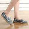 Breathable Lazy Shoes Comfortable Slip-on Soft Hand Stitched Thread Linen Sole Footwear Straw Woven Canvas Shoes Four Seasons 5