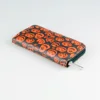 Halloween Pumpkin Print Long Wallet Zipper Around Credit Card Holder Gothic Clutch & Coin Purse For Women 4