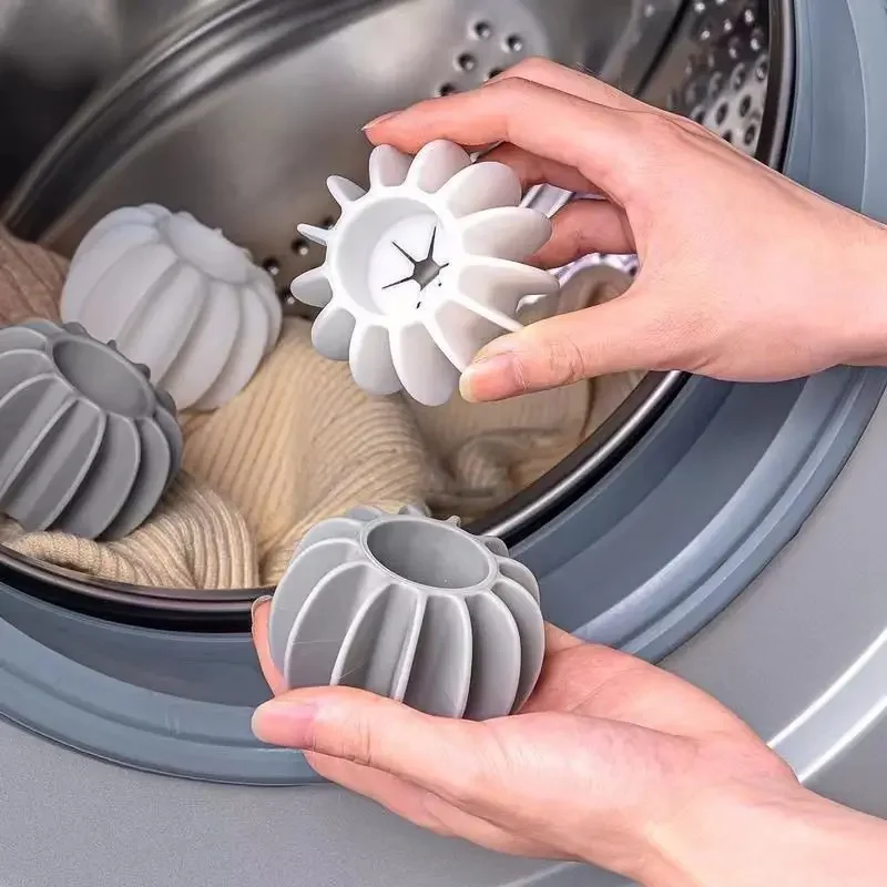 Laundry Ball Laundry Ball Reusable Silicone Clothes Hair Cleaning Tools Pet Hair Remover Washing Machine Cat Catcher Laundry Ball laundry ball pet hair remover laundry hair catcher
