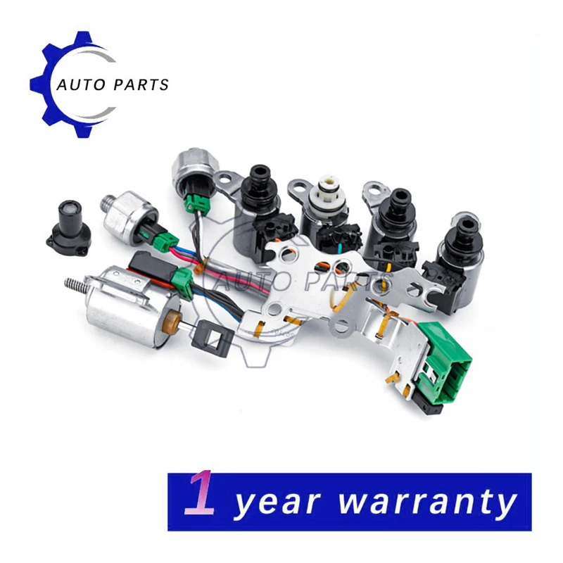 

JF011E RE0F10A F1CJA CVT Transmission Solenoid Kit With Harness Pressure Sensor Stepper Motor For Nissan Altima Sentra Dodge