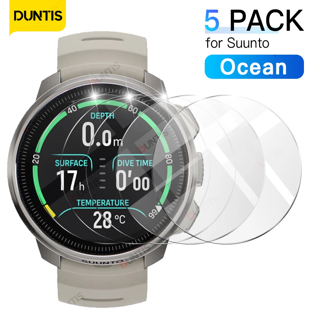 Screen Protector Glass for Suunto Ocean Scratch resistant HD Protective Glass film for Suunto Ocean Smart Watch Accessories