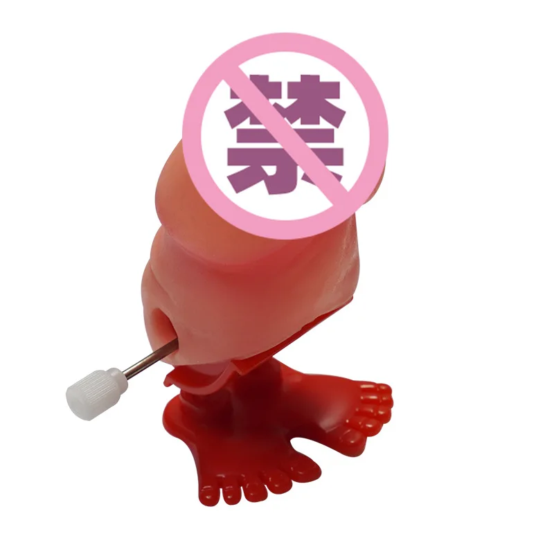 Novelty Simulation Clockwork Jump People Bouncing Boobs Clockwork JJ Joke Tricky Gift Adult Spoof Toys Party Props Prank Toys