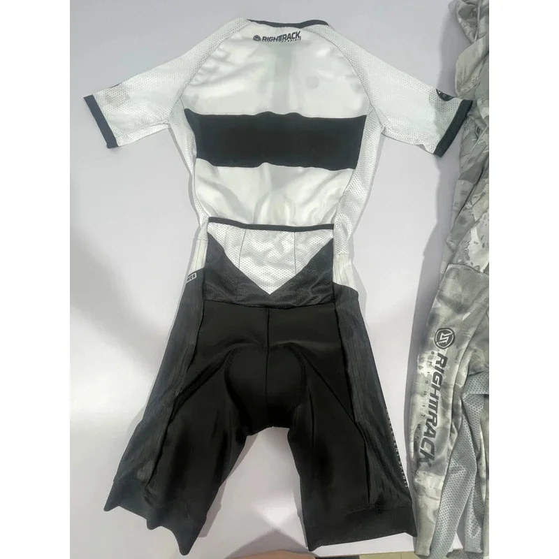 Hot RIGHTTRACK Trisuit MEN'S World Triathlon Jumpsuit Summer Skinsuit Swimming Cycling Running Competition Appare