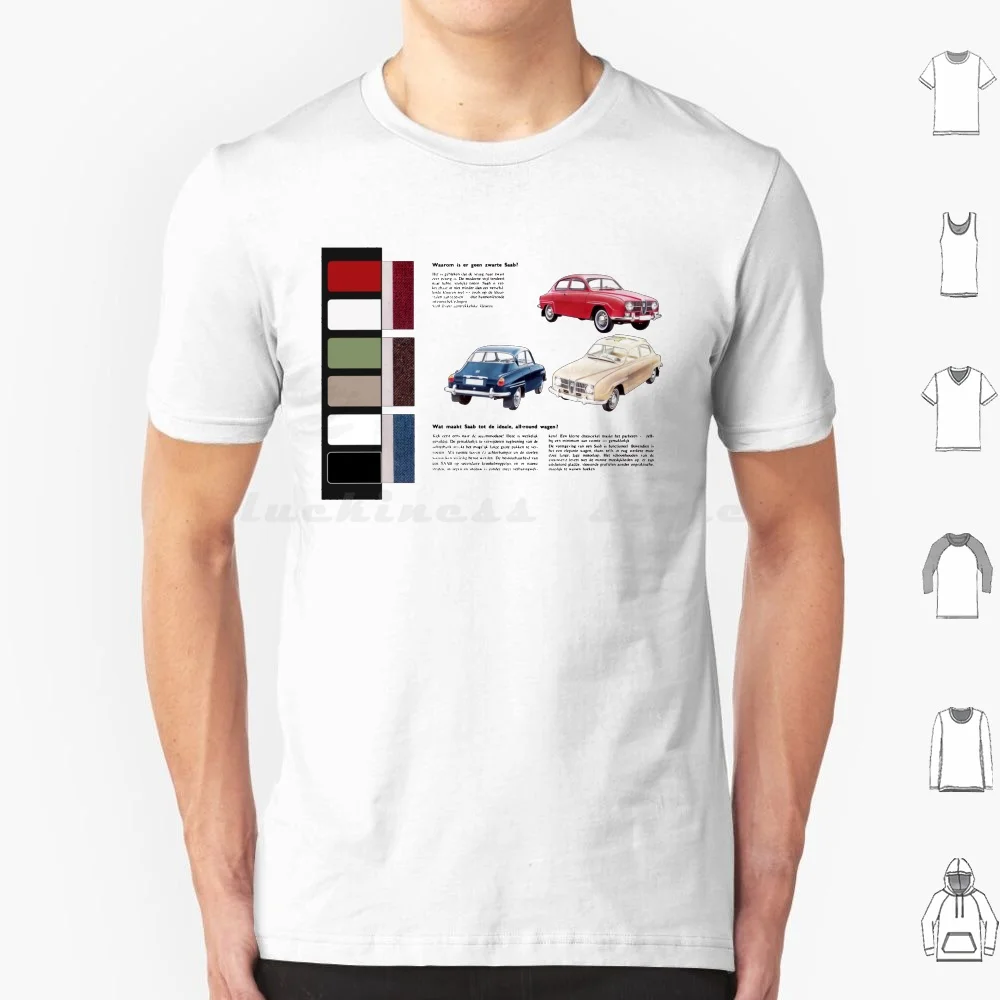 Saab 96 T Shirt Uomo Donna Bambini 6Xl Saab Saab 93 Saab 95 Saab 96 Saab 99 Saab 900 Saab Turbo Svezia Svezia Scandinavo